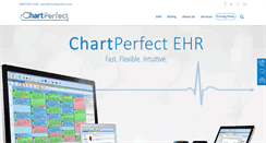 Desktop Screenshot of chartperfect.com